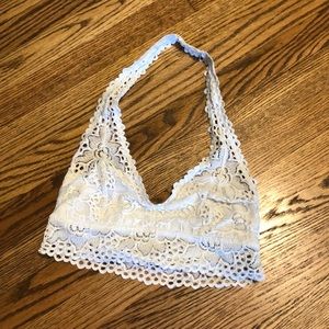 Aerie lace halter bralette